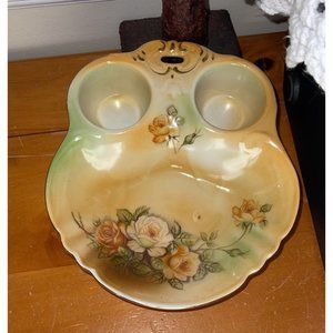 Vintage RS Floral Condiment Tray